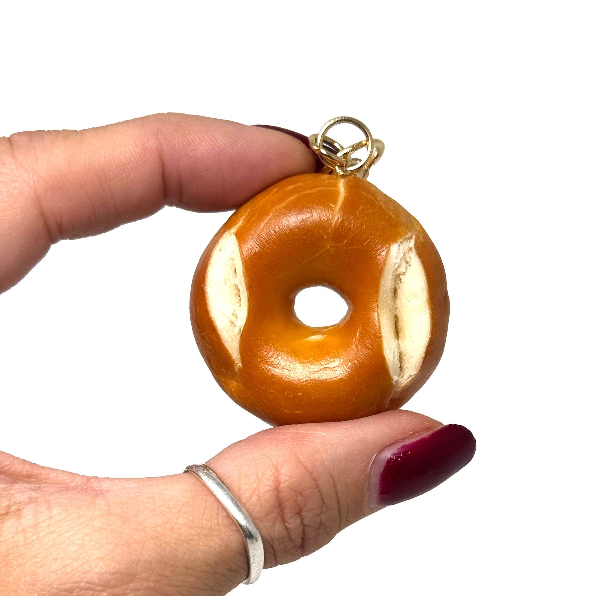 Bagel Keychain & Bag Charm - Image 2