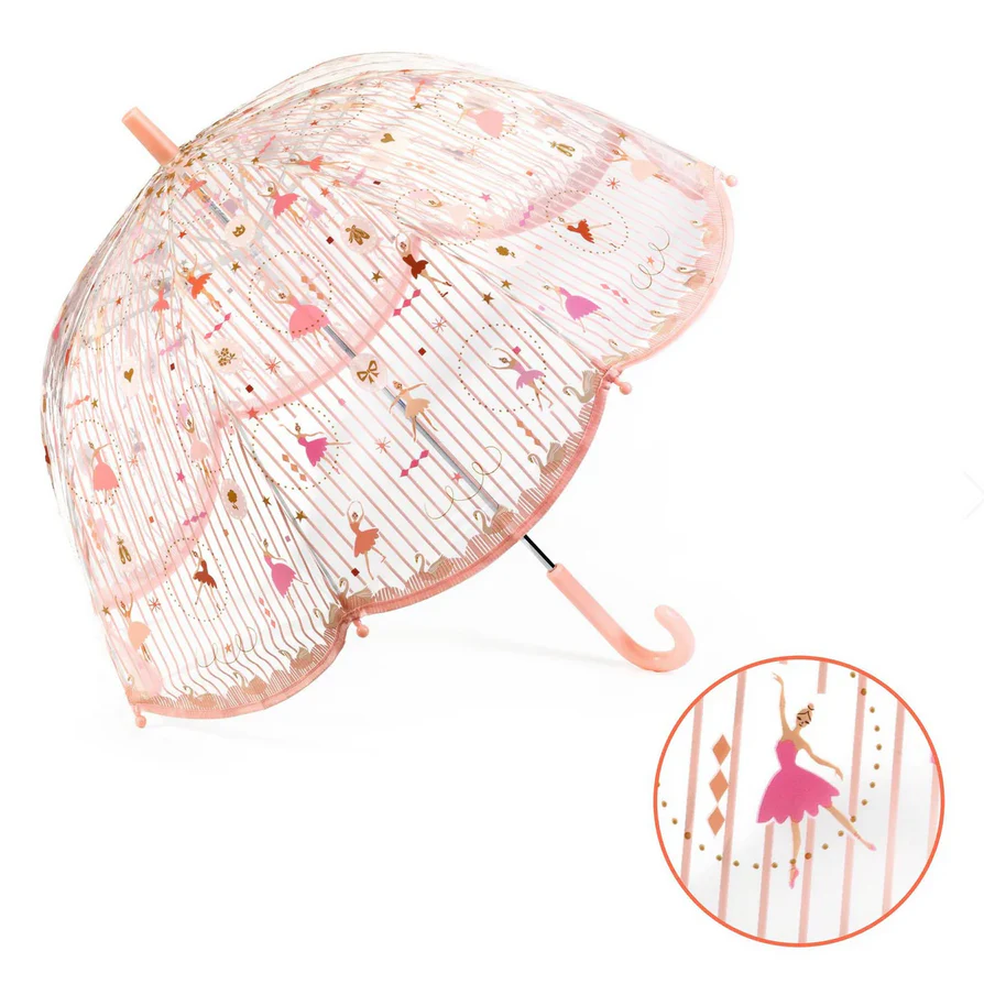 Ballerina Transparent Umbrella - Image 2