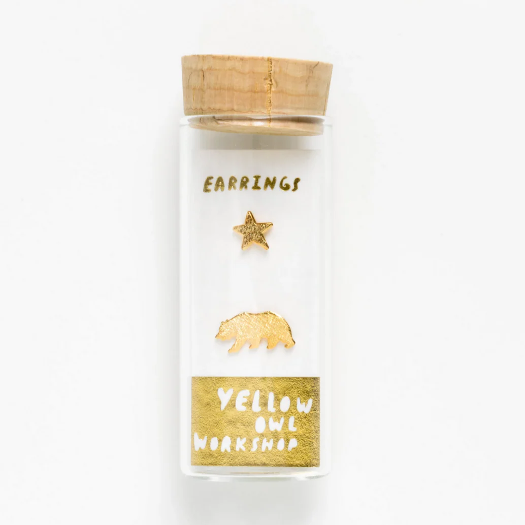 Bear and Star Earrings - Image 2