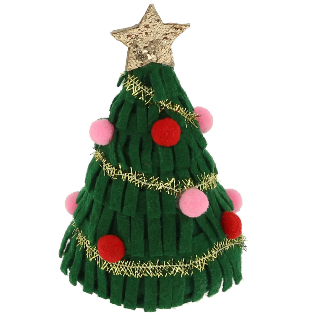 Big Christmas Tree Hair Clip - Image 2