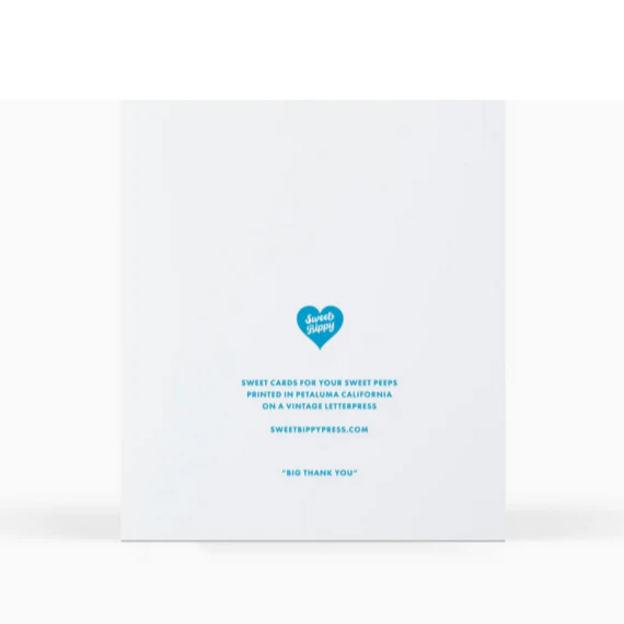 Big Thank You Greeting Card - Image 4