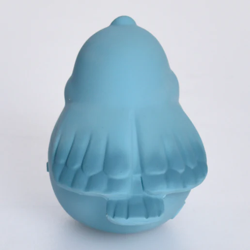 Bird Natural Rubber Teether, Rattle & Bath Toy - Image 4