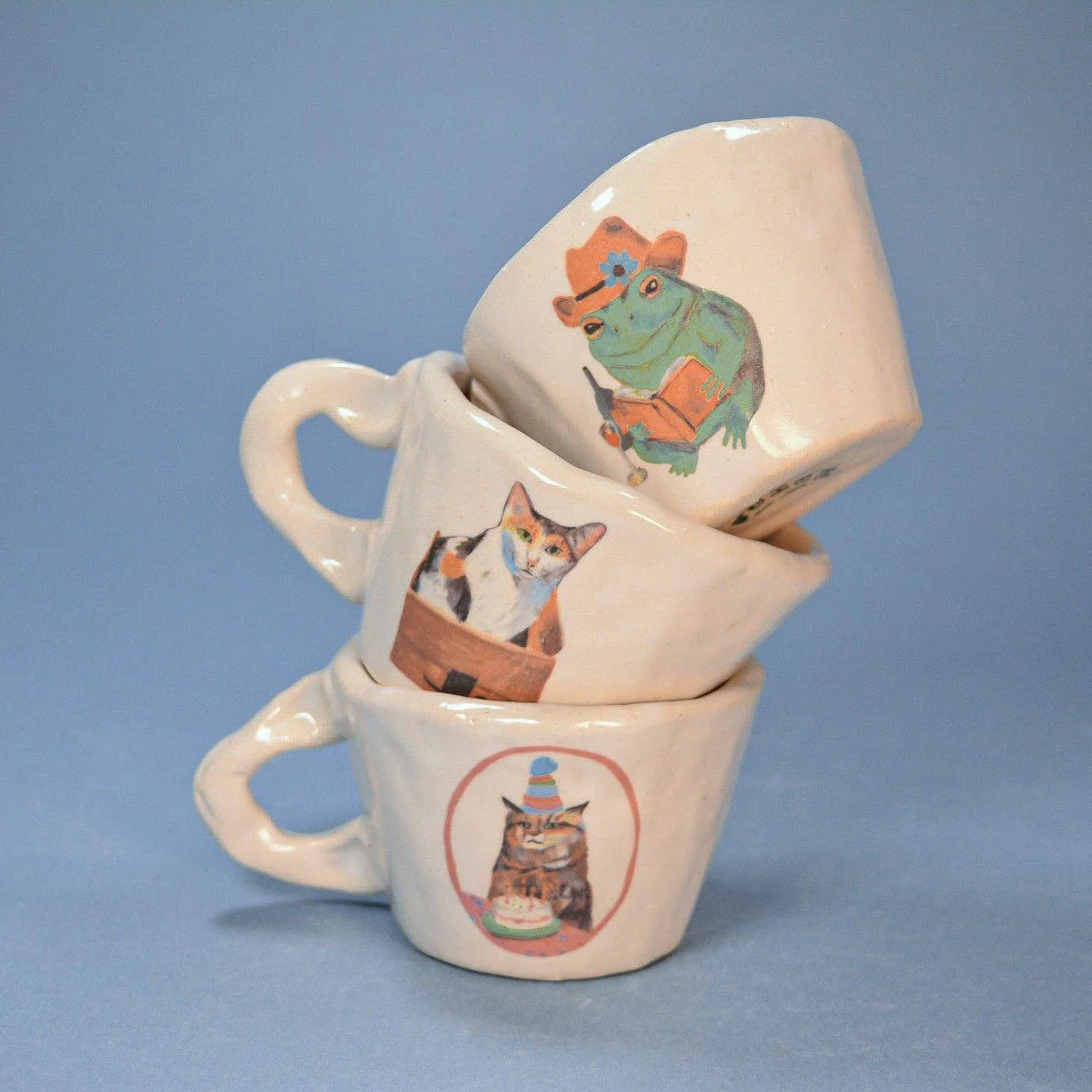 Birthday Cat Espresso Cup - Image 4