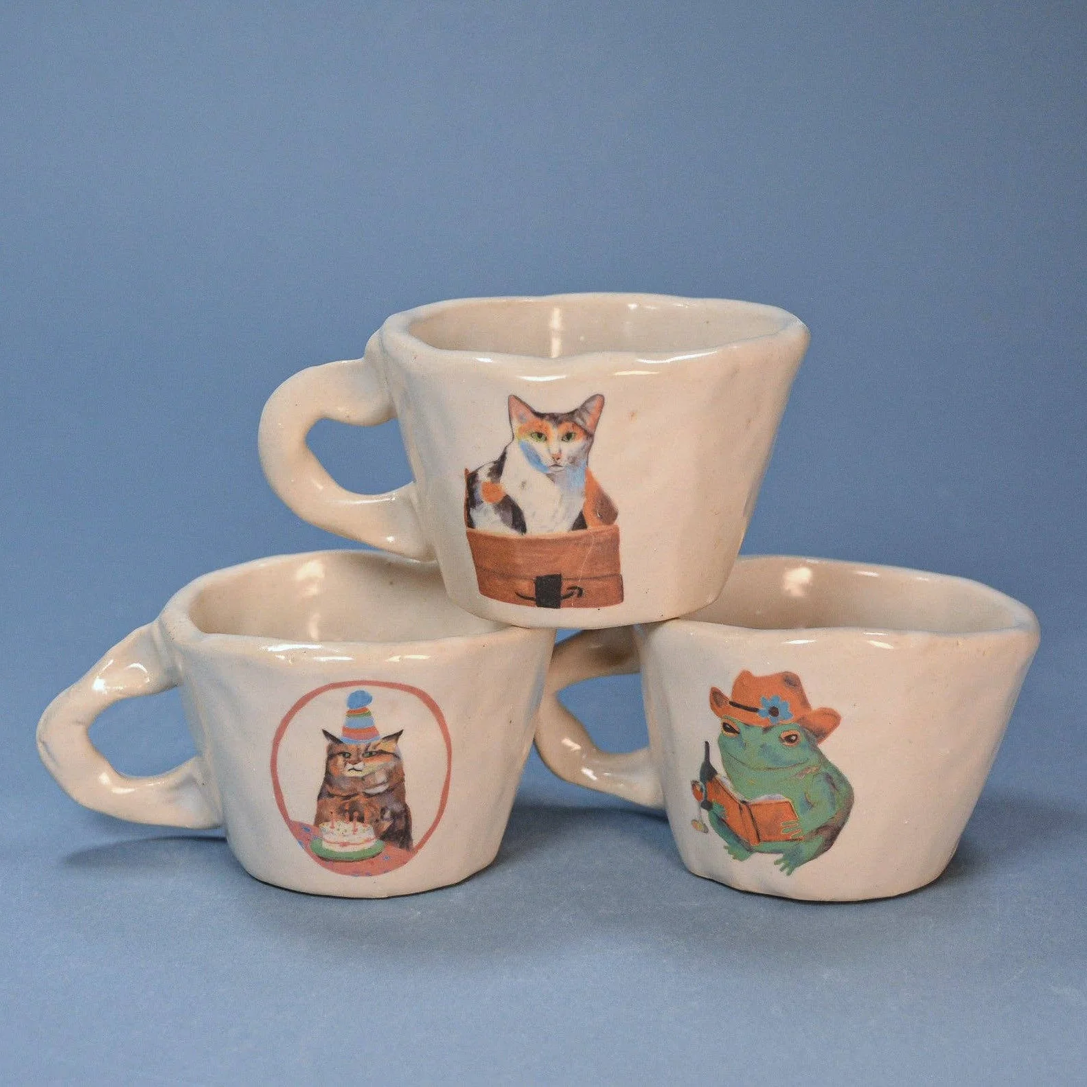 Birthday Cat Espresso Cup - Image 5