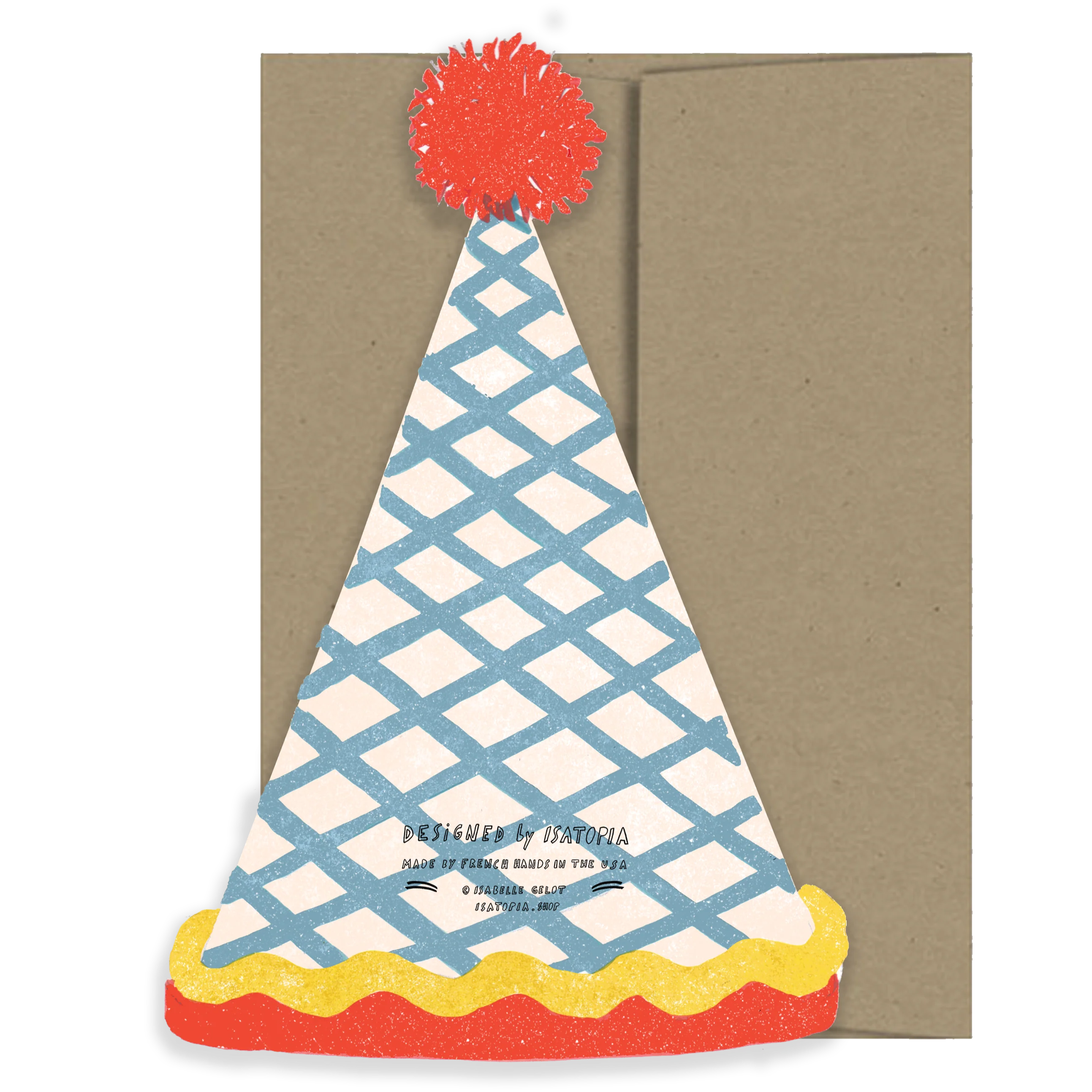 Birthday Hat Birthday Collection - Die Cut Card - Image 2