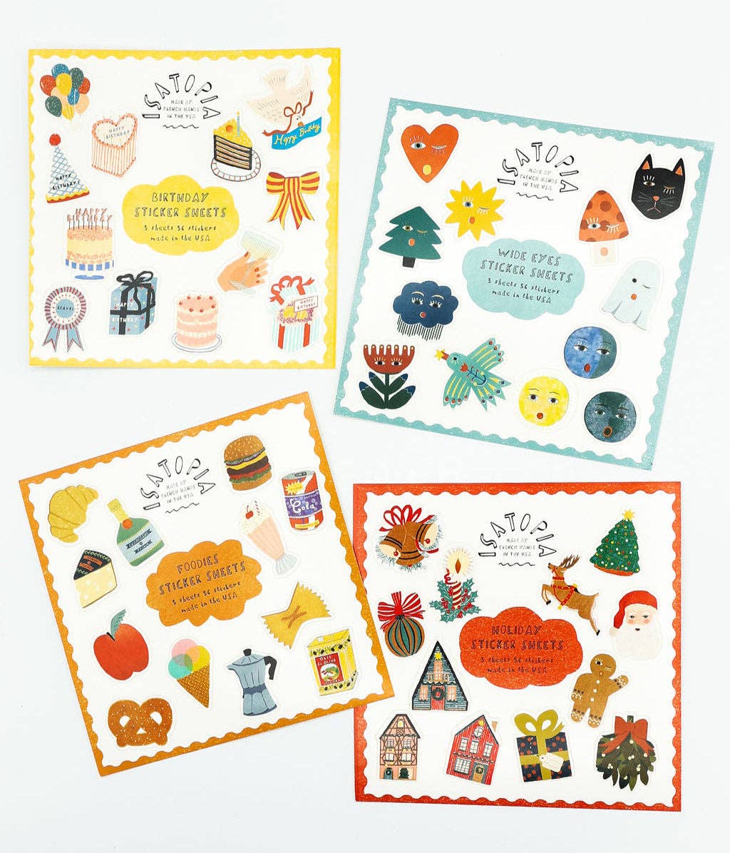 Birthday Sticker Sheets - Image 2