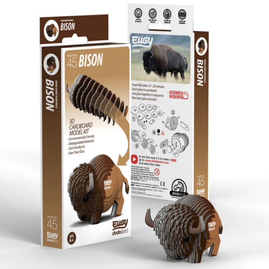Bison 3-D model kit - Image 5
