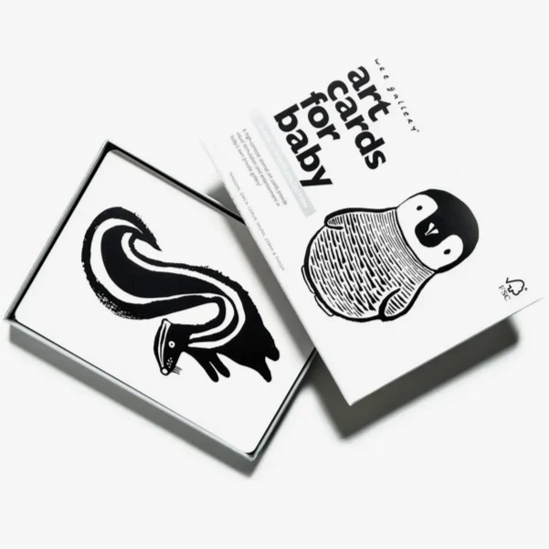 Black and White Art Baby Cards - Image 2