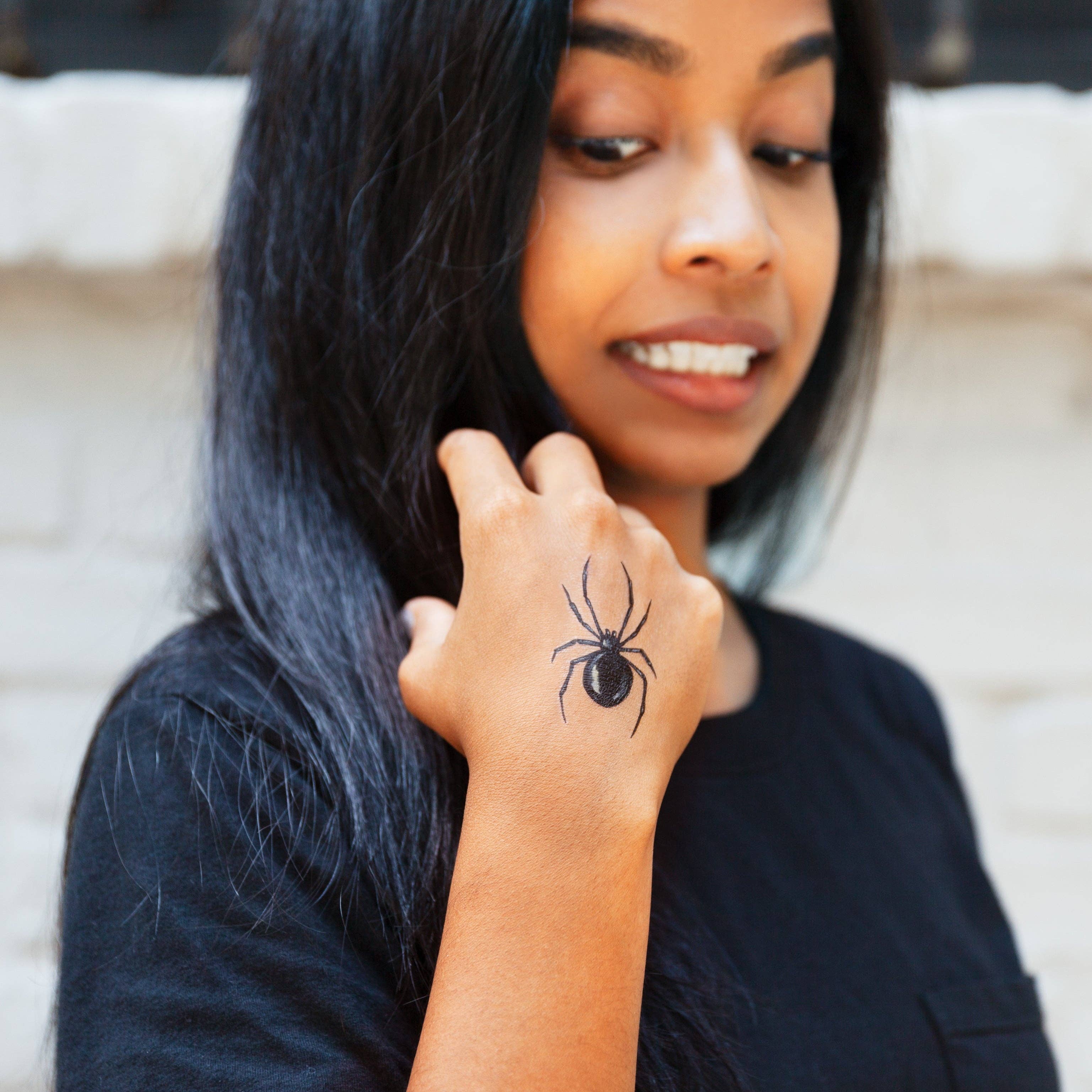 Black Widow Tattoo Pair - Image 2