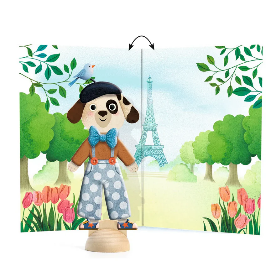 Bonjour Paris Collage Craft Kit - Image 3
