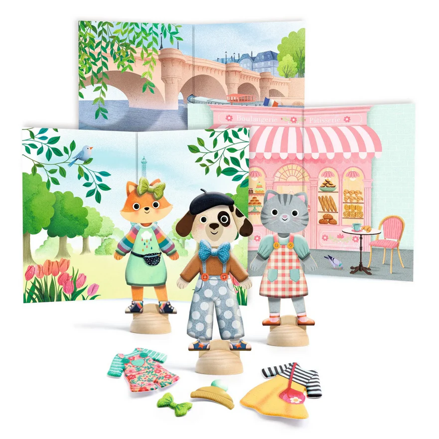 Bonjour Paris Collage Craft Kit - Image 5