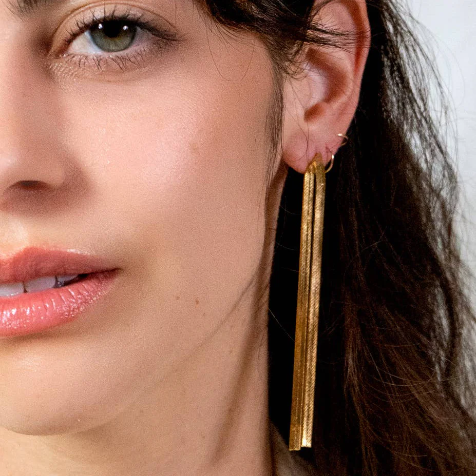 Boogie Nights Earring - 18K Gold Plated - Image 2