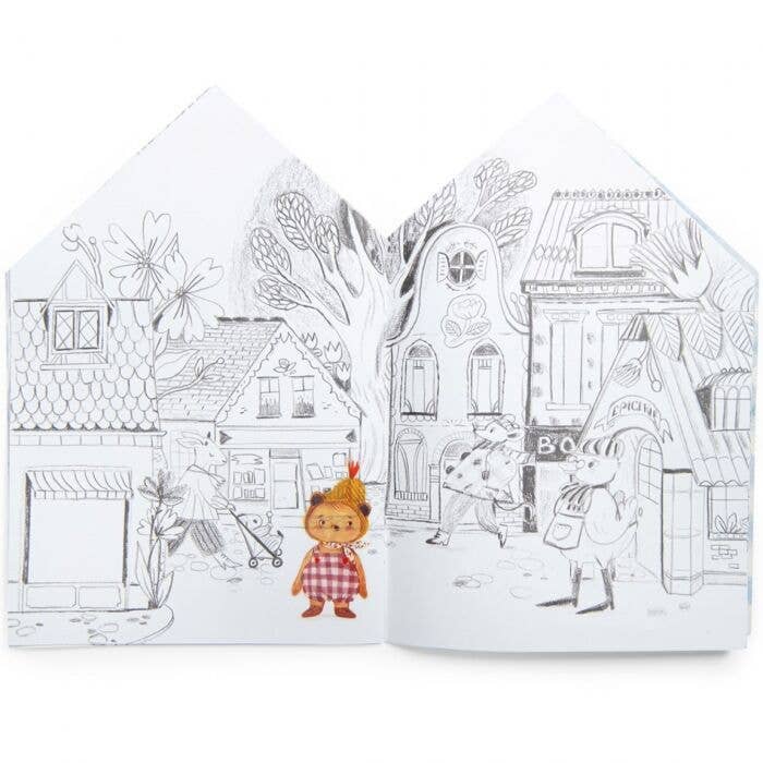Minouchkas Coloring books (20 pages) with 150 stickers - Image 3