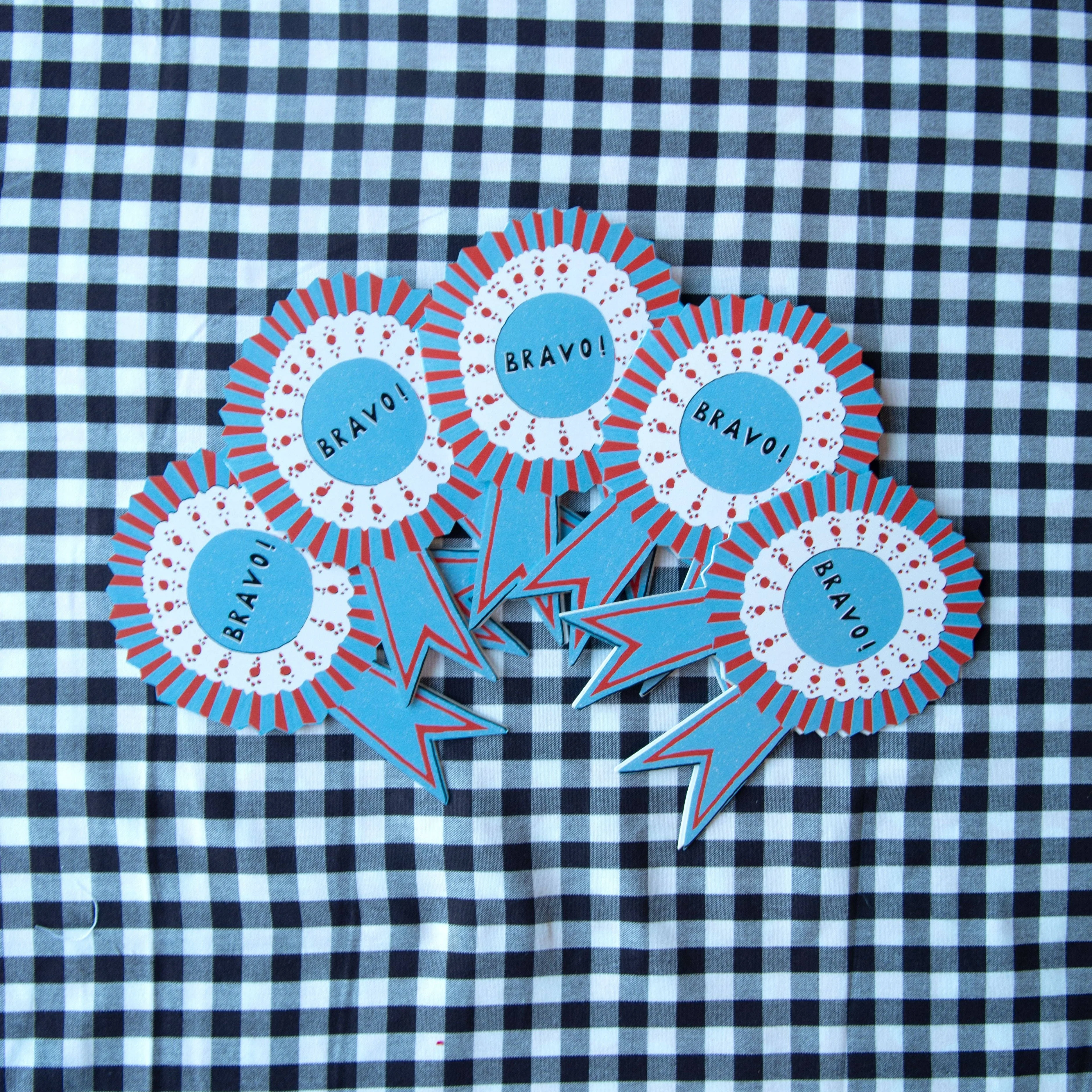 Bravo Medallion - Die Cut Card - Image 3