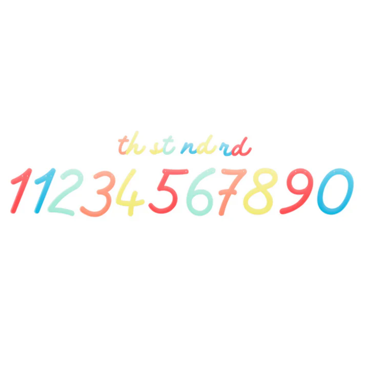 Bright Happy Birthday Garland Set + Number Set - Image 3