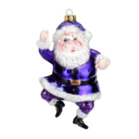 Bright Santa Ornament - Image 4