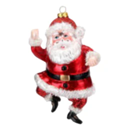 Bright Santa Ornament - Image 5