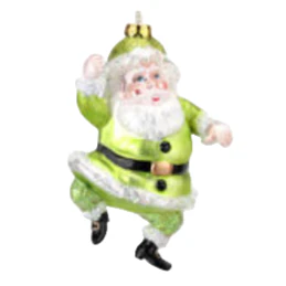 Bright Santa Ornament - Image 7