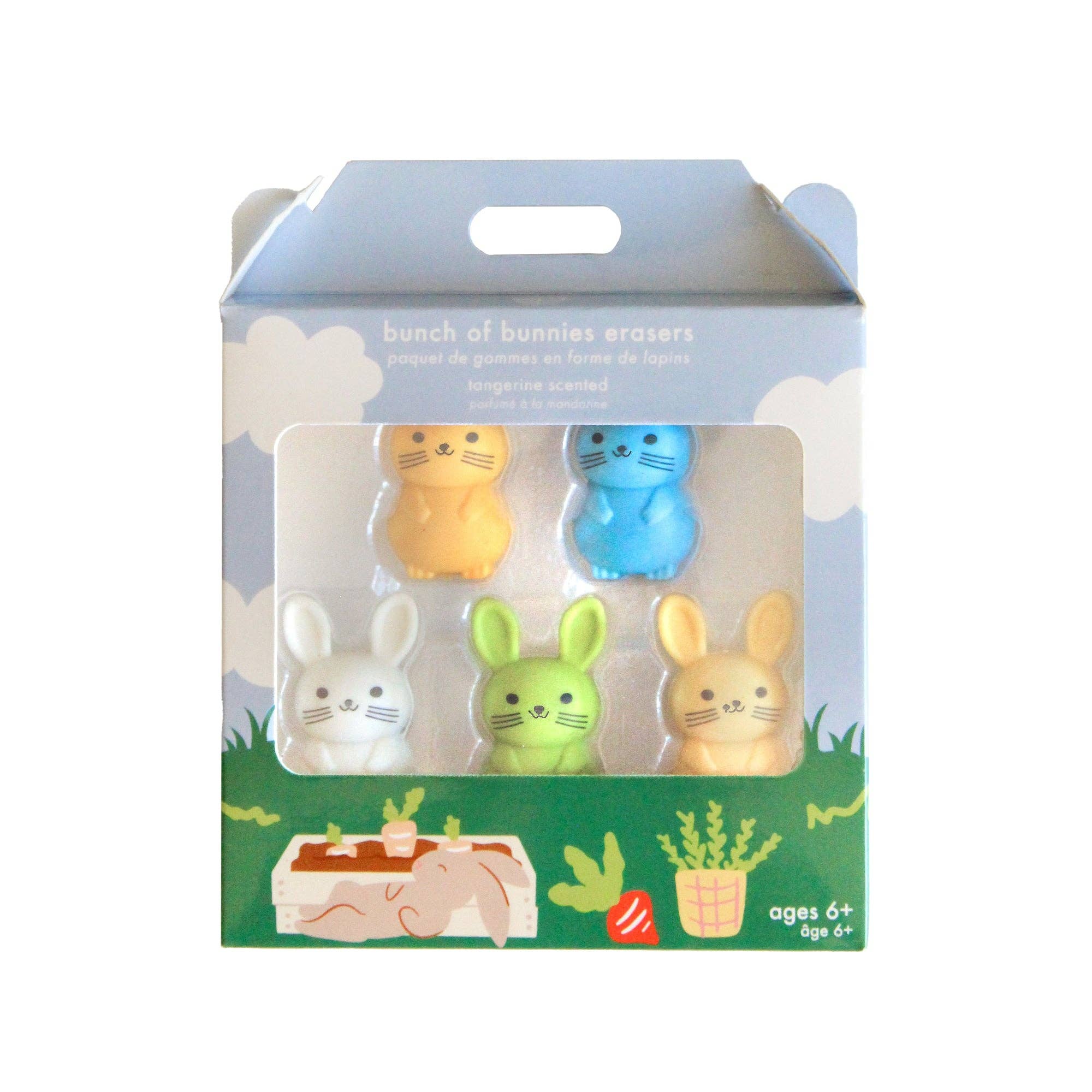 Bunnies Eraser Set - 2 Color Options - Image 2