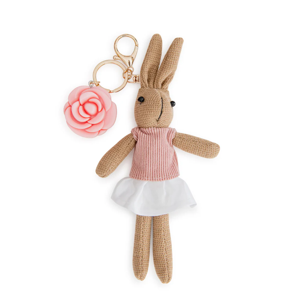 Bunny Keychain Lip Balm - Image 3