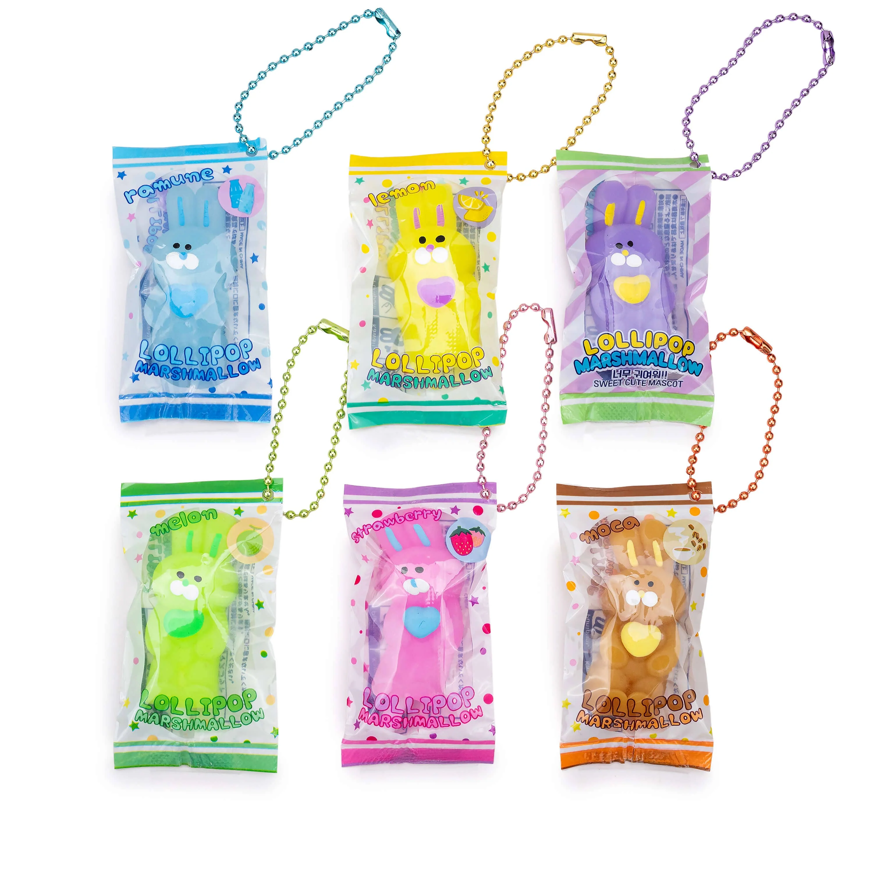 Bunny Marshmallow Candy Capsule Toy