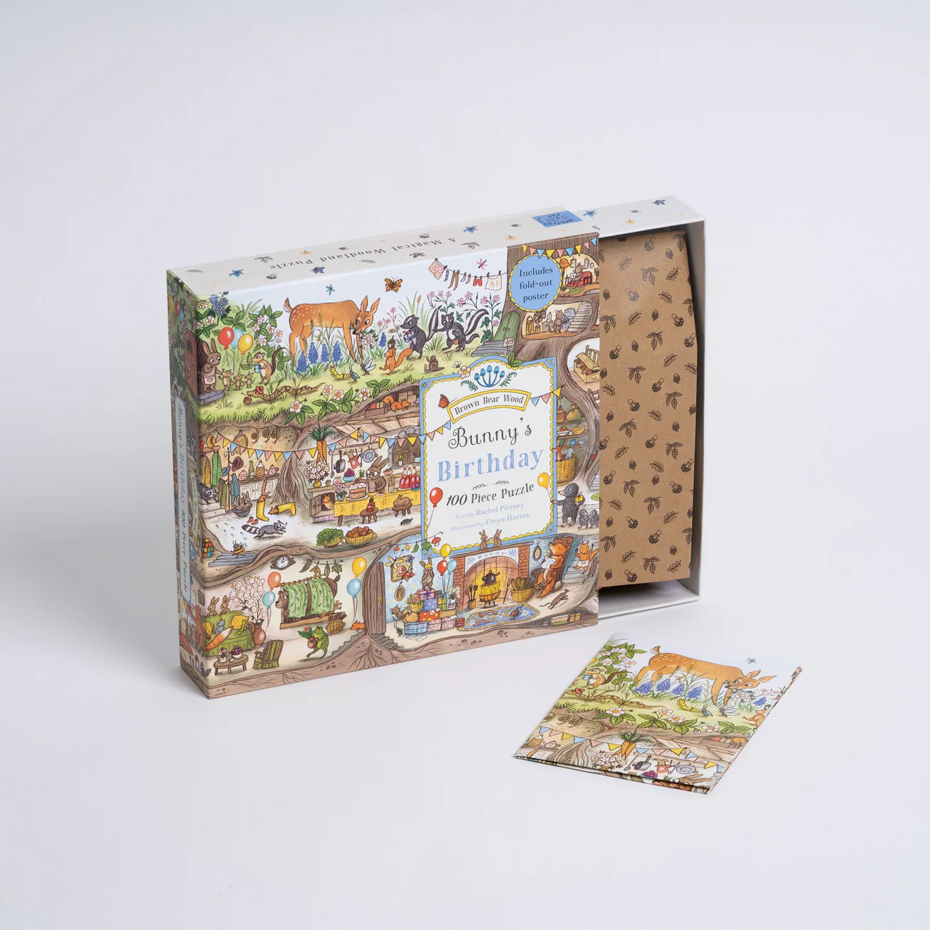 Bunny's Birthday Puzzle: A Magical Woodland 100pcs - Image 3