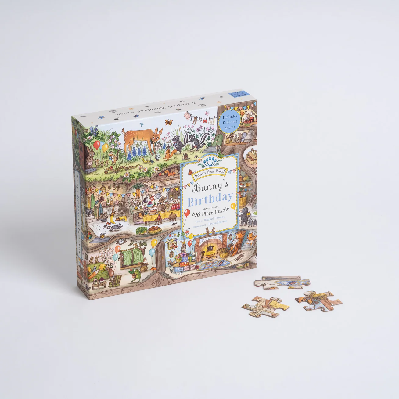 Bunny's Birthday Puzzle: A Magical Woodland 100pcs - Image 4