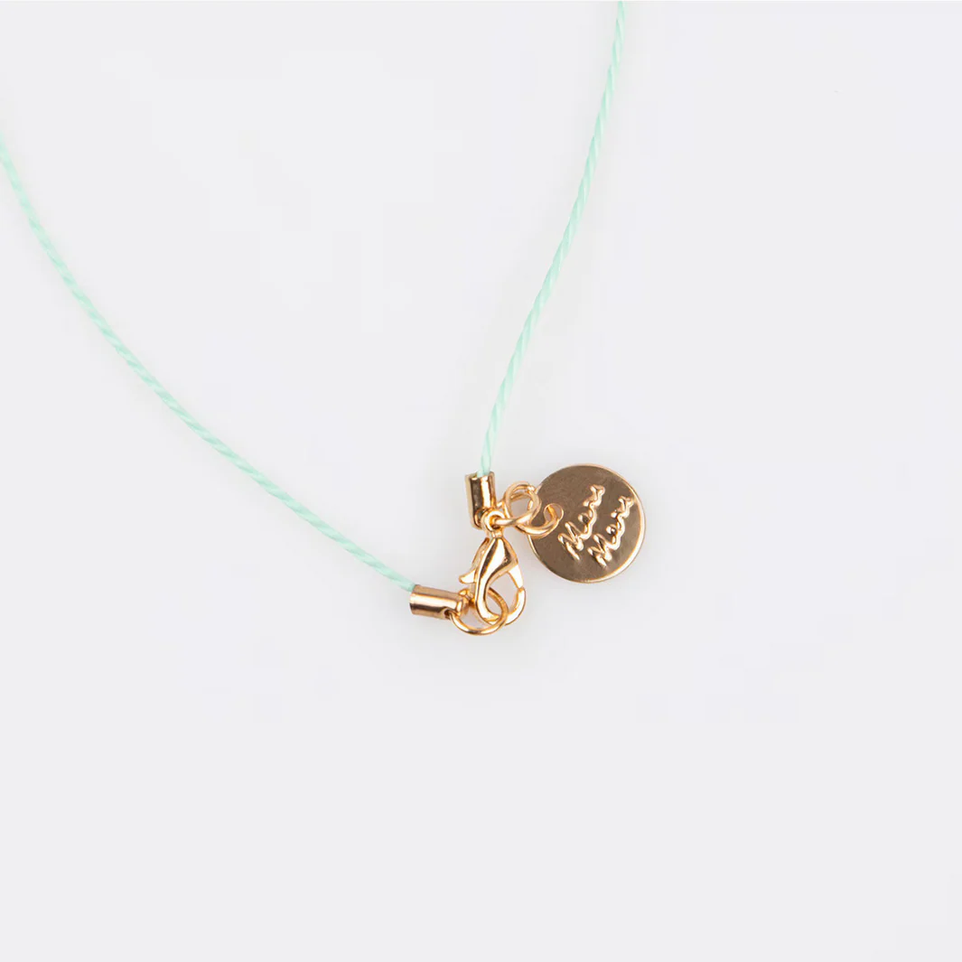 Butterflies & Flowers Enamel Charm Necklace - Image 3