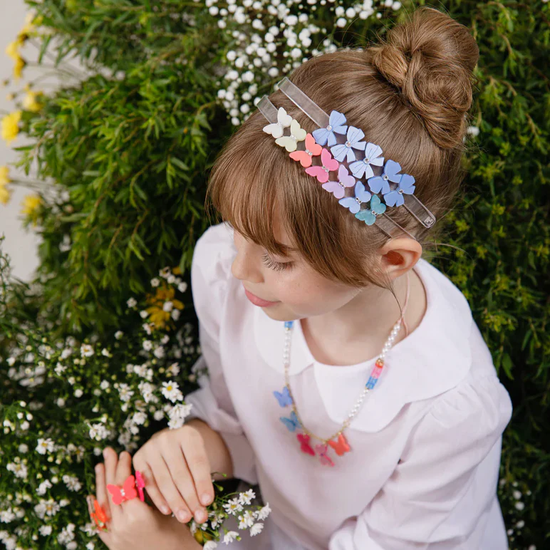 Butterflies Spring Colors Headband - Image 2