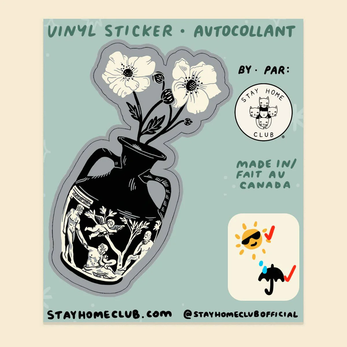 Cameo Waterproof Vinyl Sticker