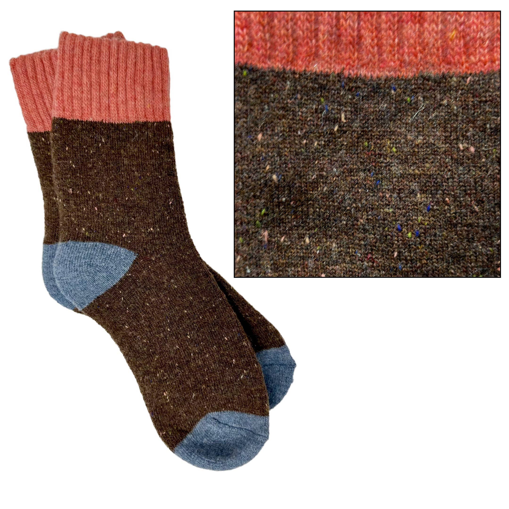 Camila Cozy Knit Colorblock Socks - Image 3