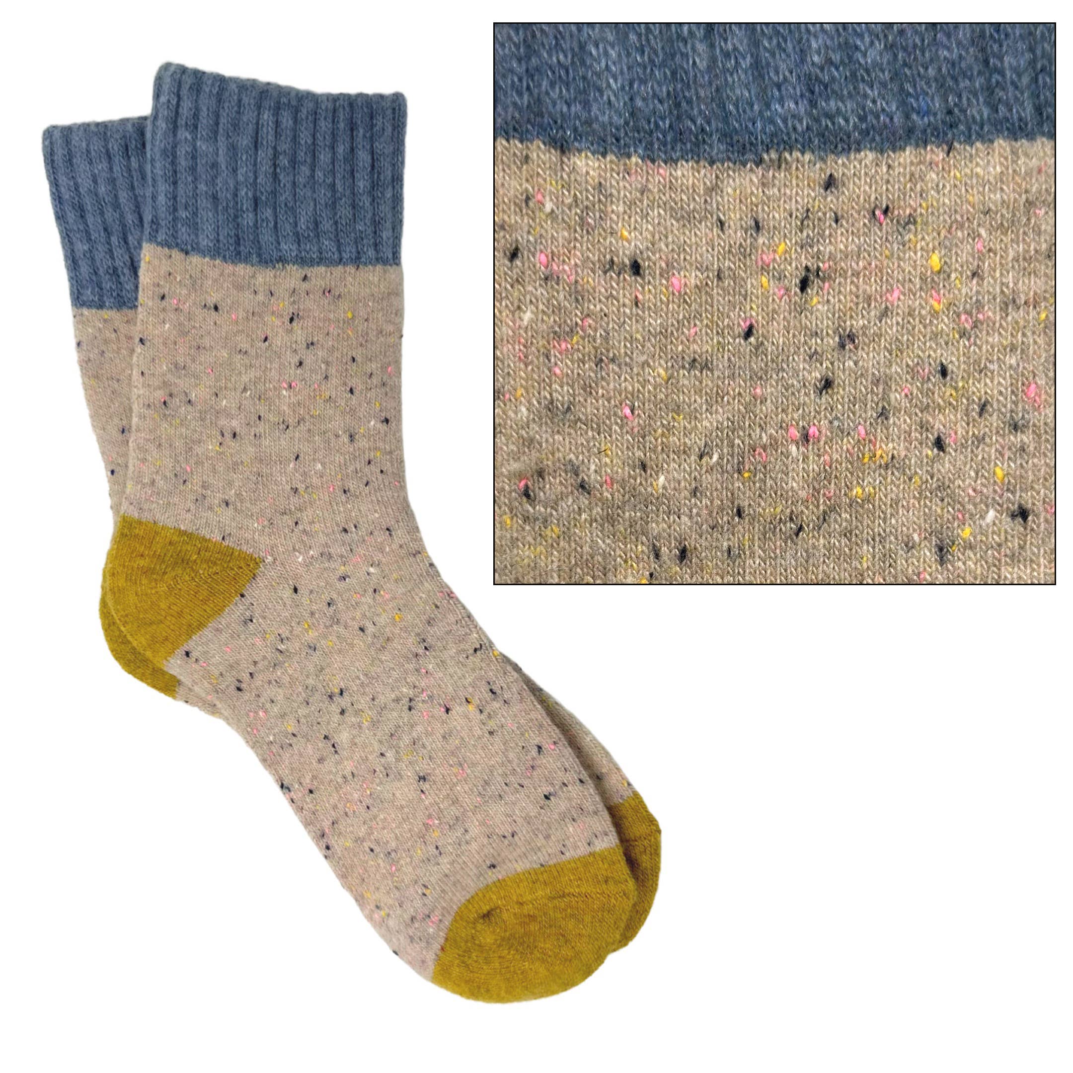 Camila Cozy Knit Colorblock Socks - Image 4