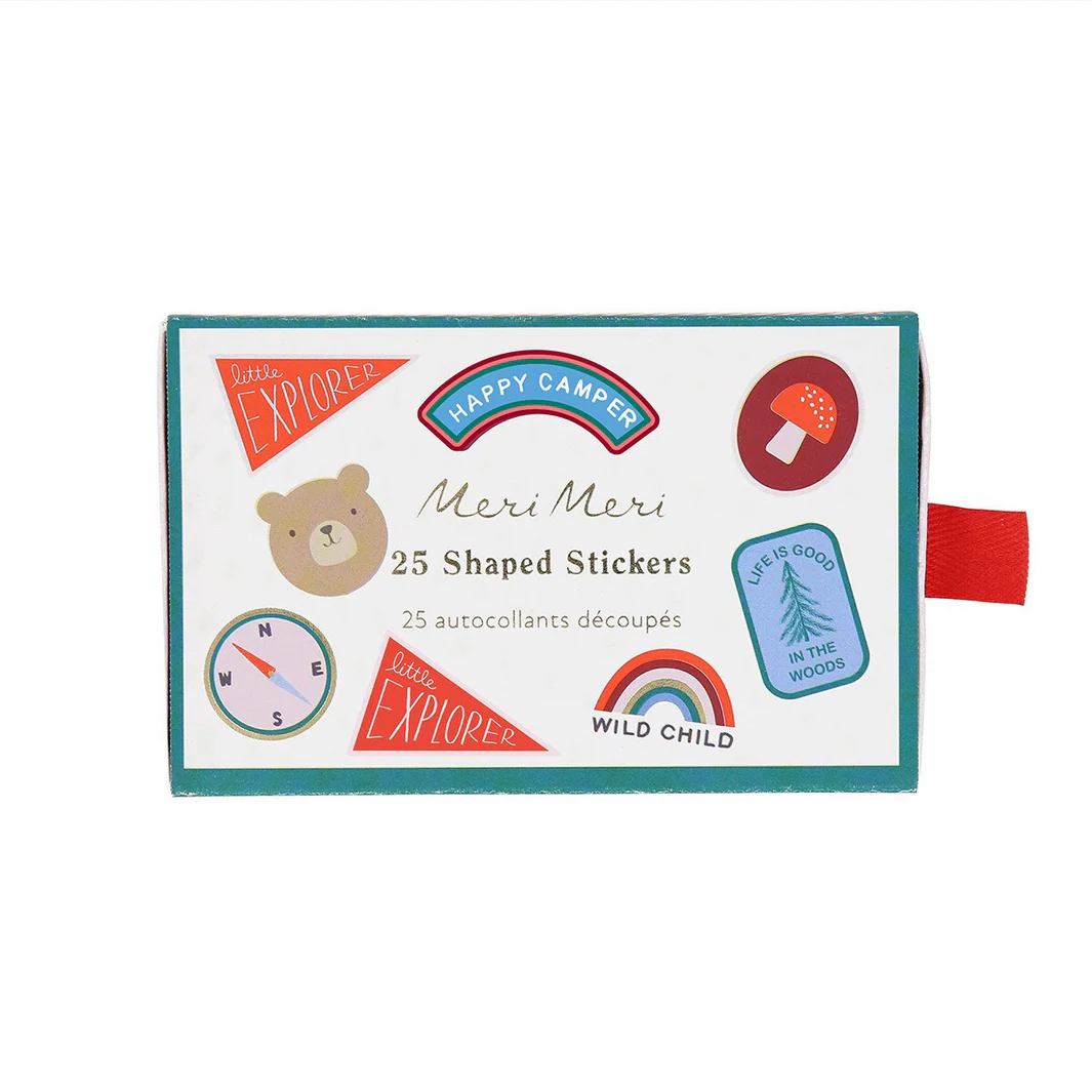 Camping Adventure Shaped Stickers - Image 2