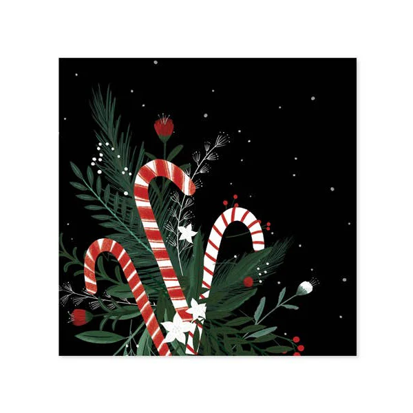 Candy Cane Bouquet Christmas Pop-Up Card - Image 2