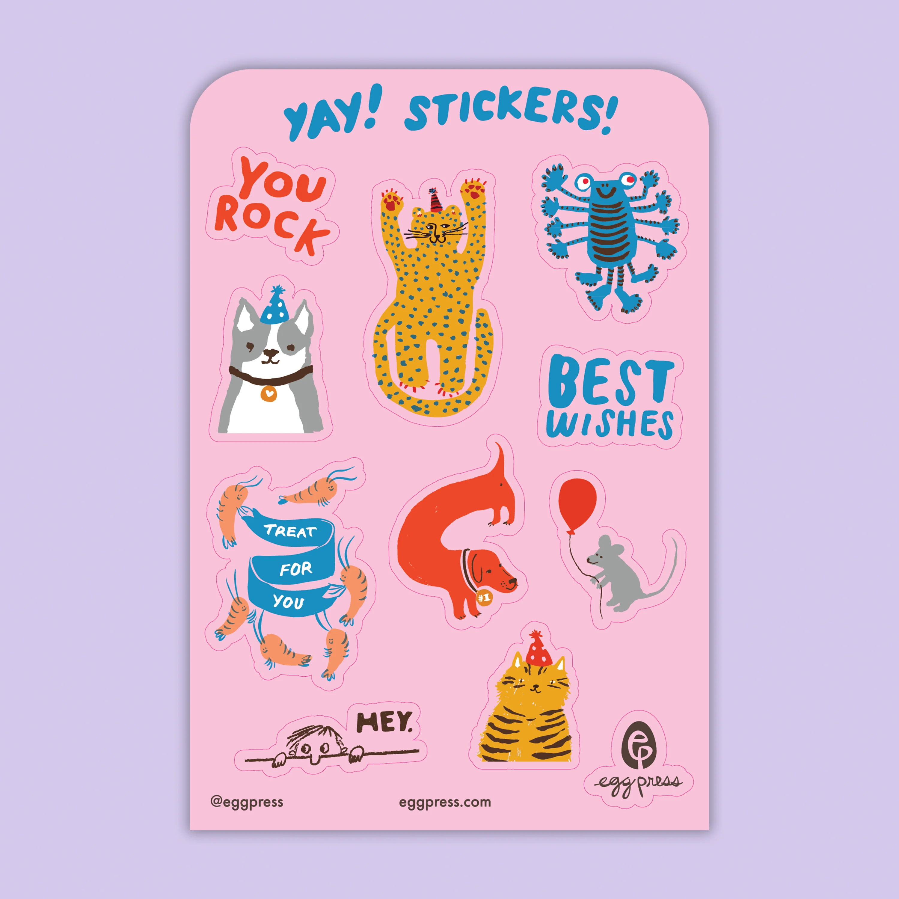 Card & Sticker Sheet Set - Holy Cow Congrats - Image 3