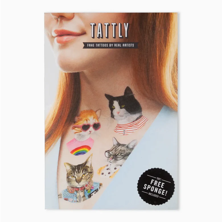 Cat Club Tattoo Set - Image 3