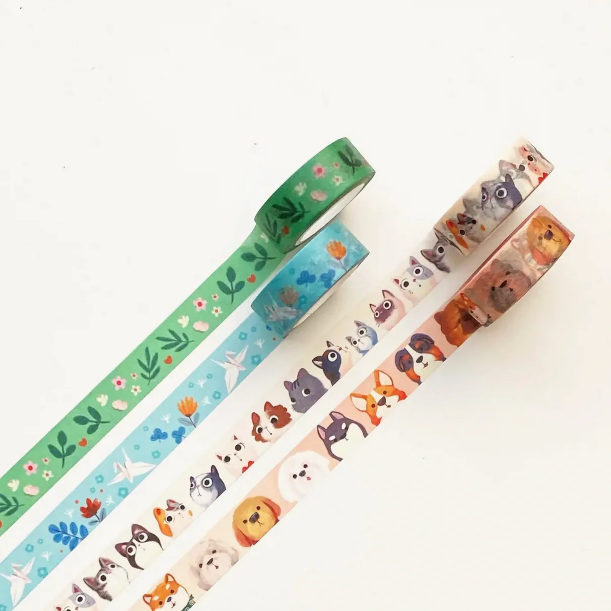 Cat Faces Washi Tape - Image 2