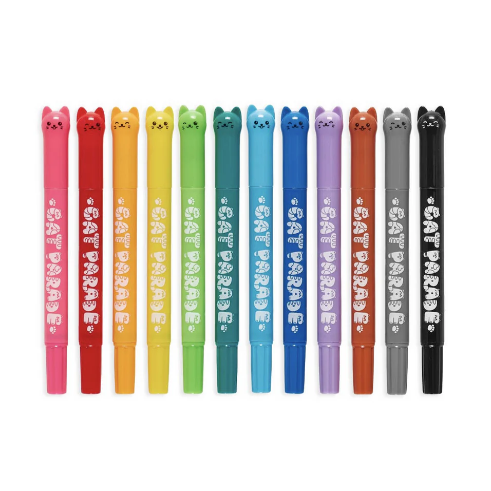 Cat Parade Gel Crayons - set of 12 - Image 2