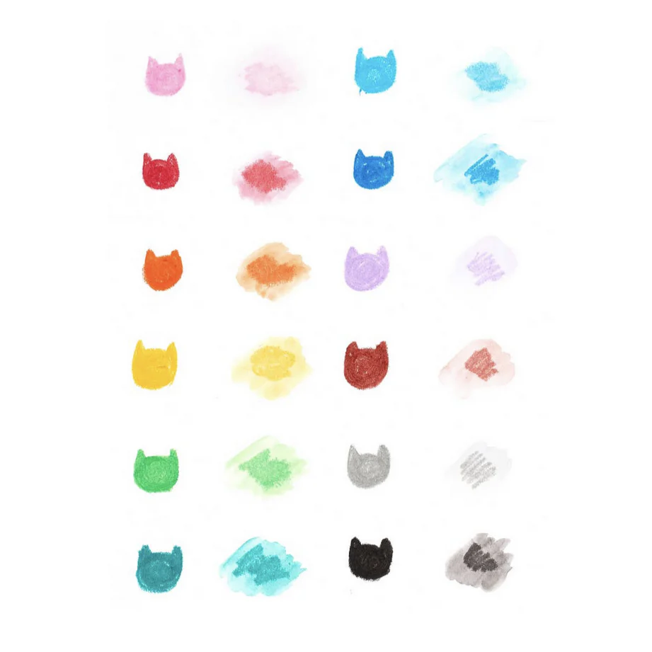 Cat Parade Gel Crayons - set of 12 - Image 5