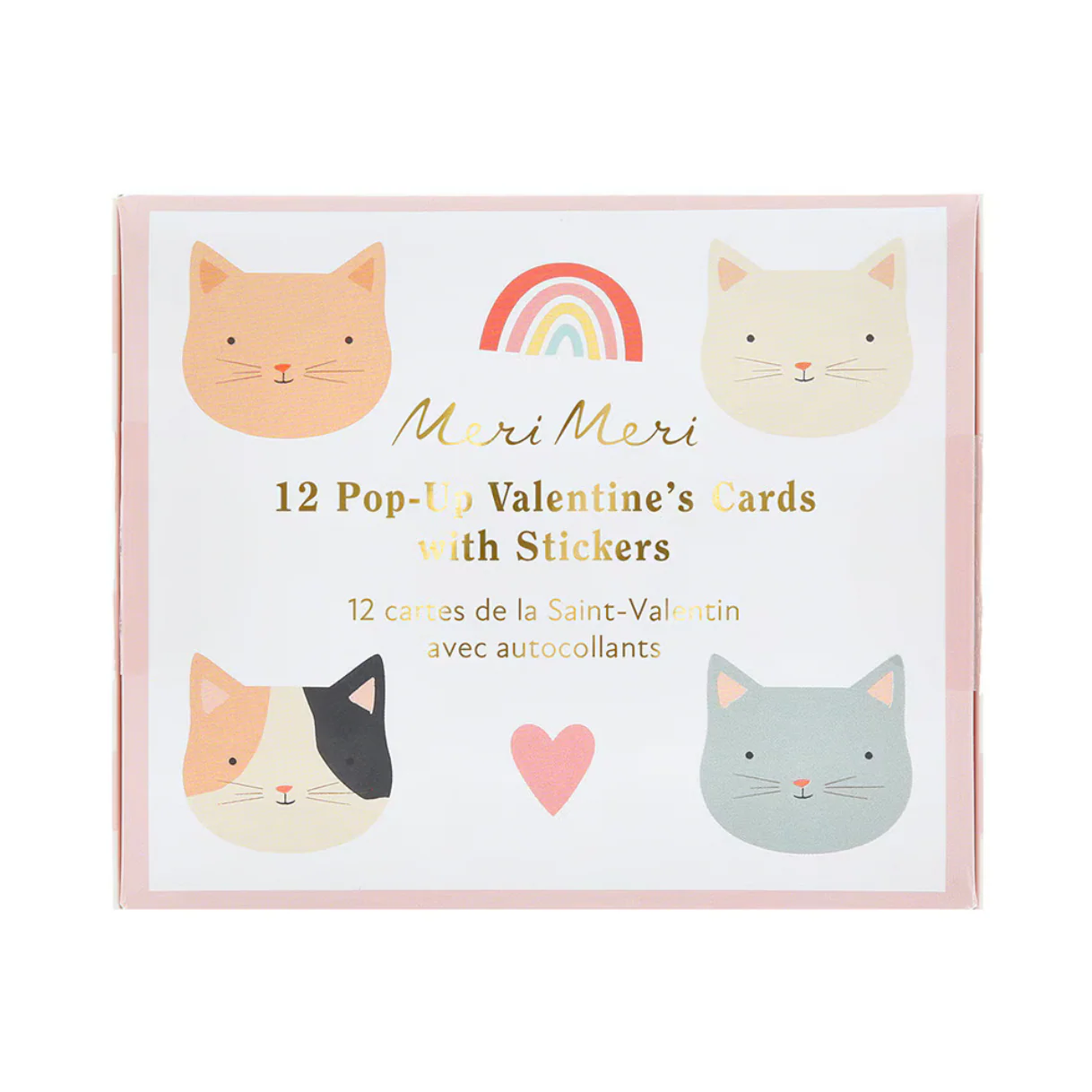 Cat Valentine's Cards & Stickers Set (x12) - Image 5