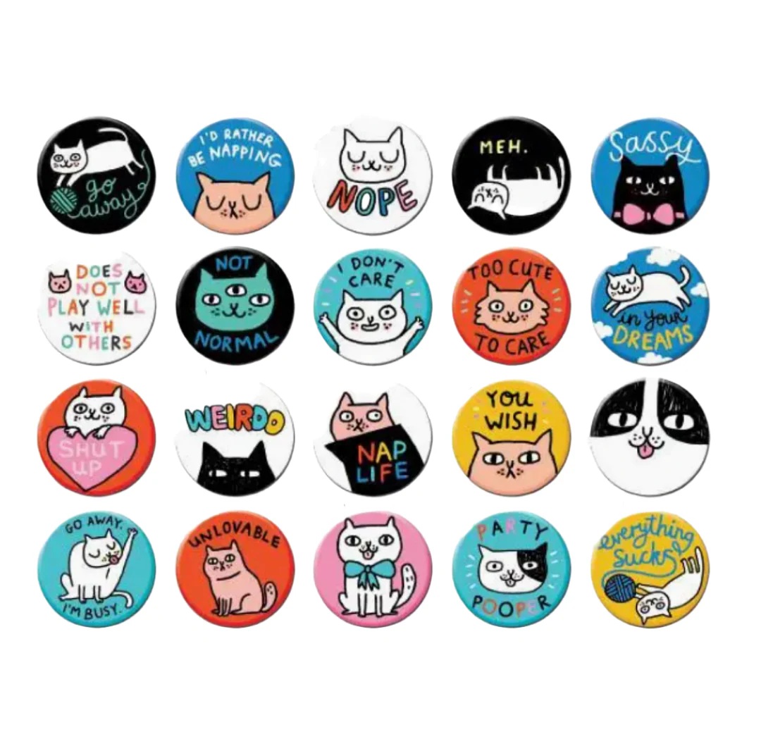 Cattitude Button