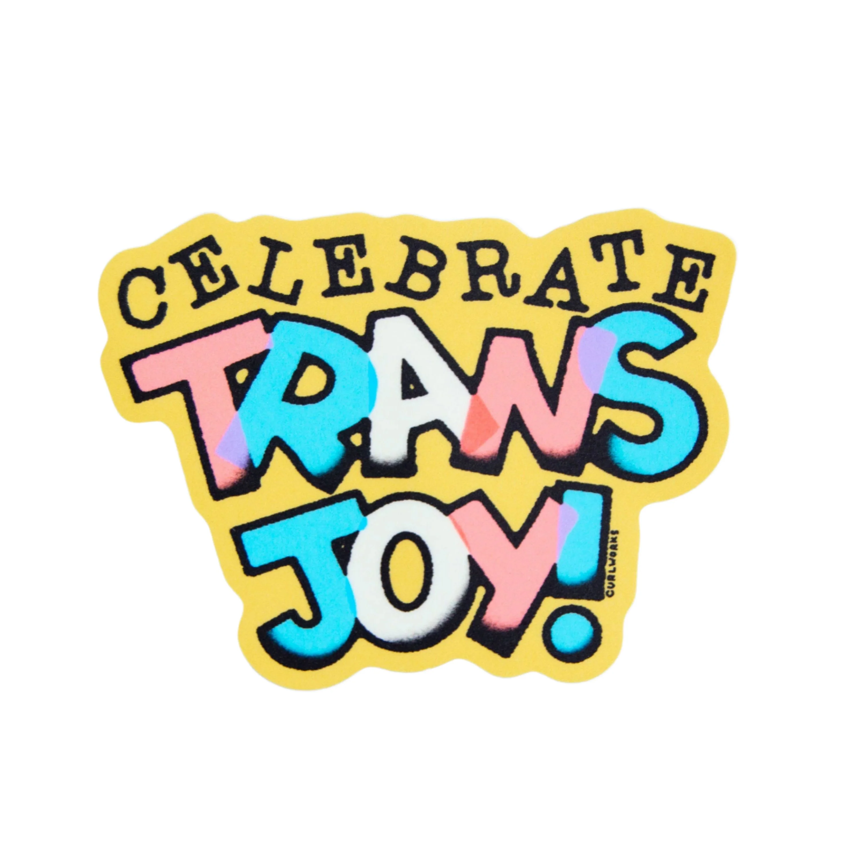 Celebrate Trans Joy 2 - 3" Vinyl Sticker