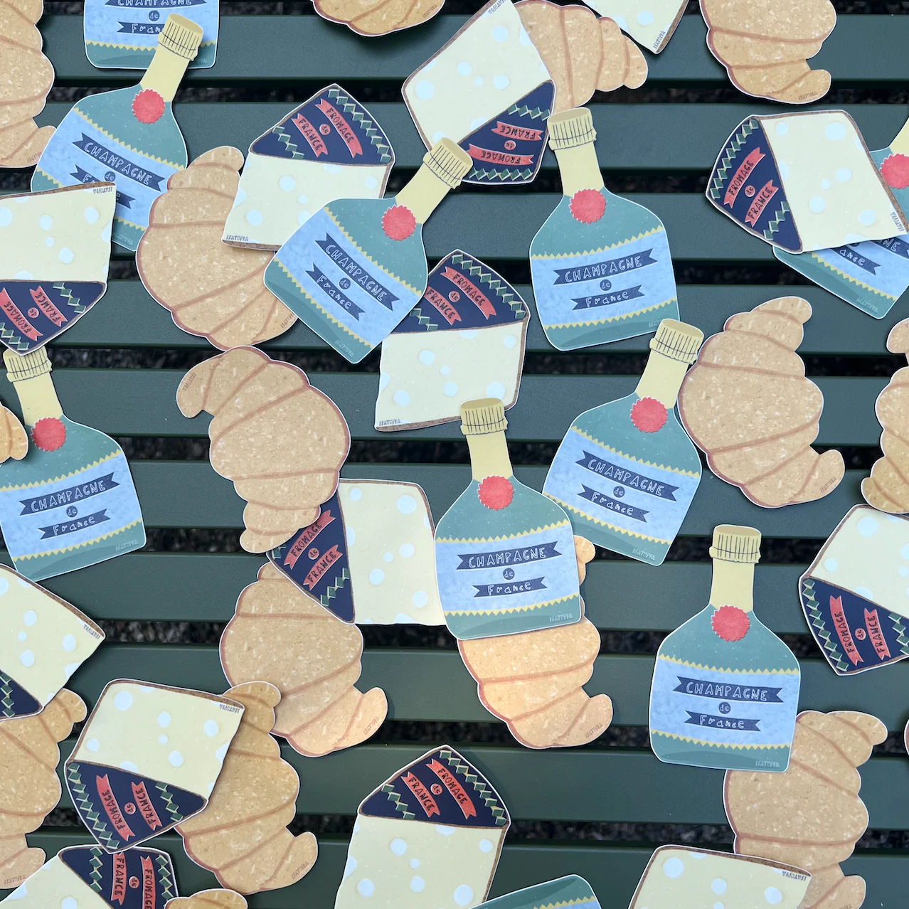 Champagne sticker - Image 2