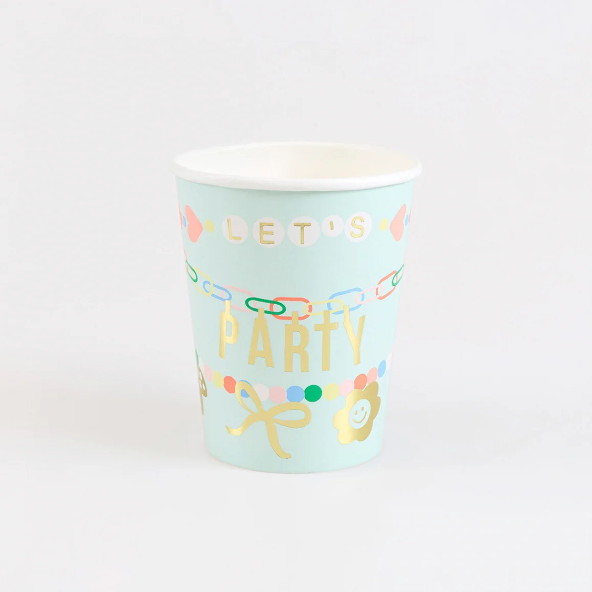 Charm Party Cups (x8)