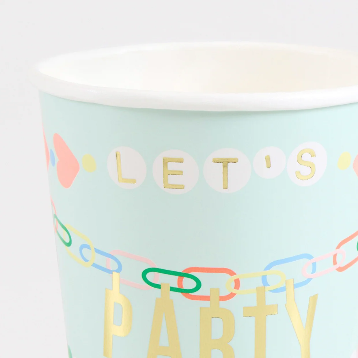 Charm Party Cups (x8) - Image 3