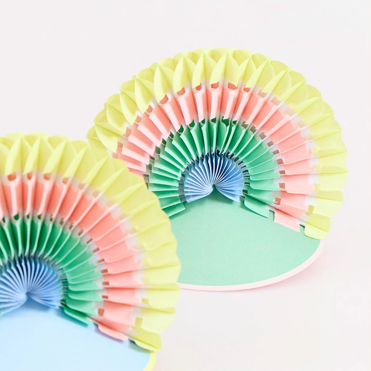 Charm Party Rainbow Party Hats (x6) - Image 2