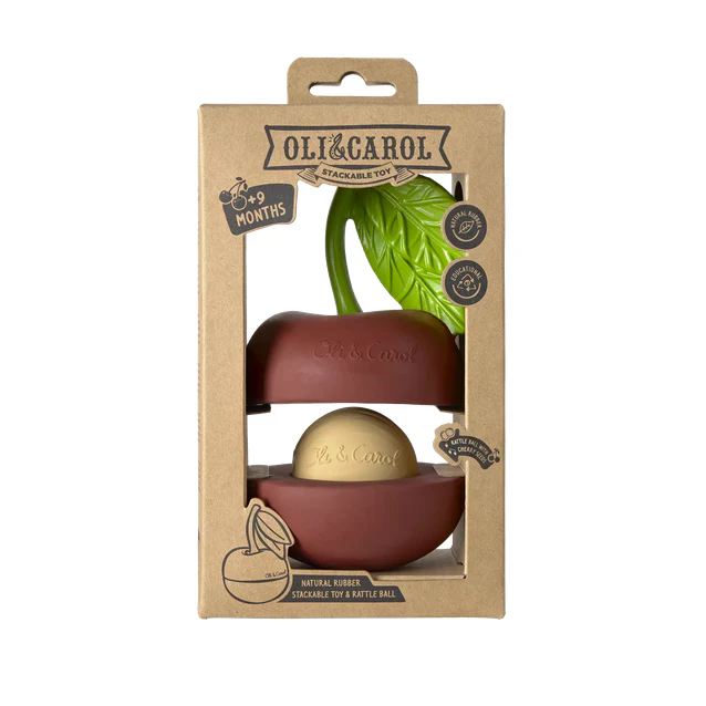 Cherry Stacking Toy & Rattle Ball - Image 7