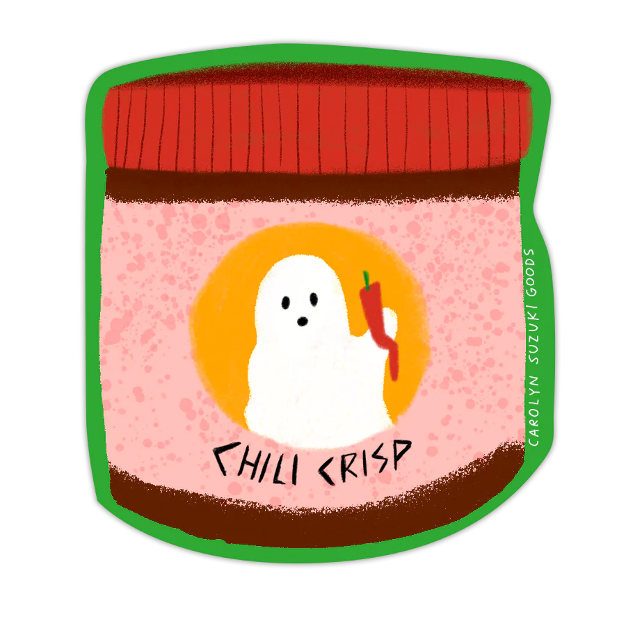 Chili Crisp - Die Cut Sticker - Image 2