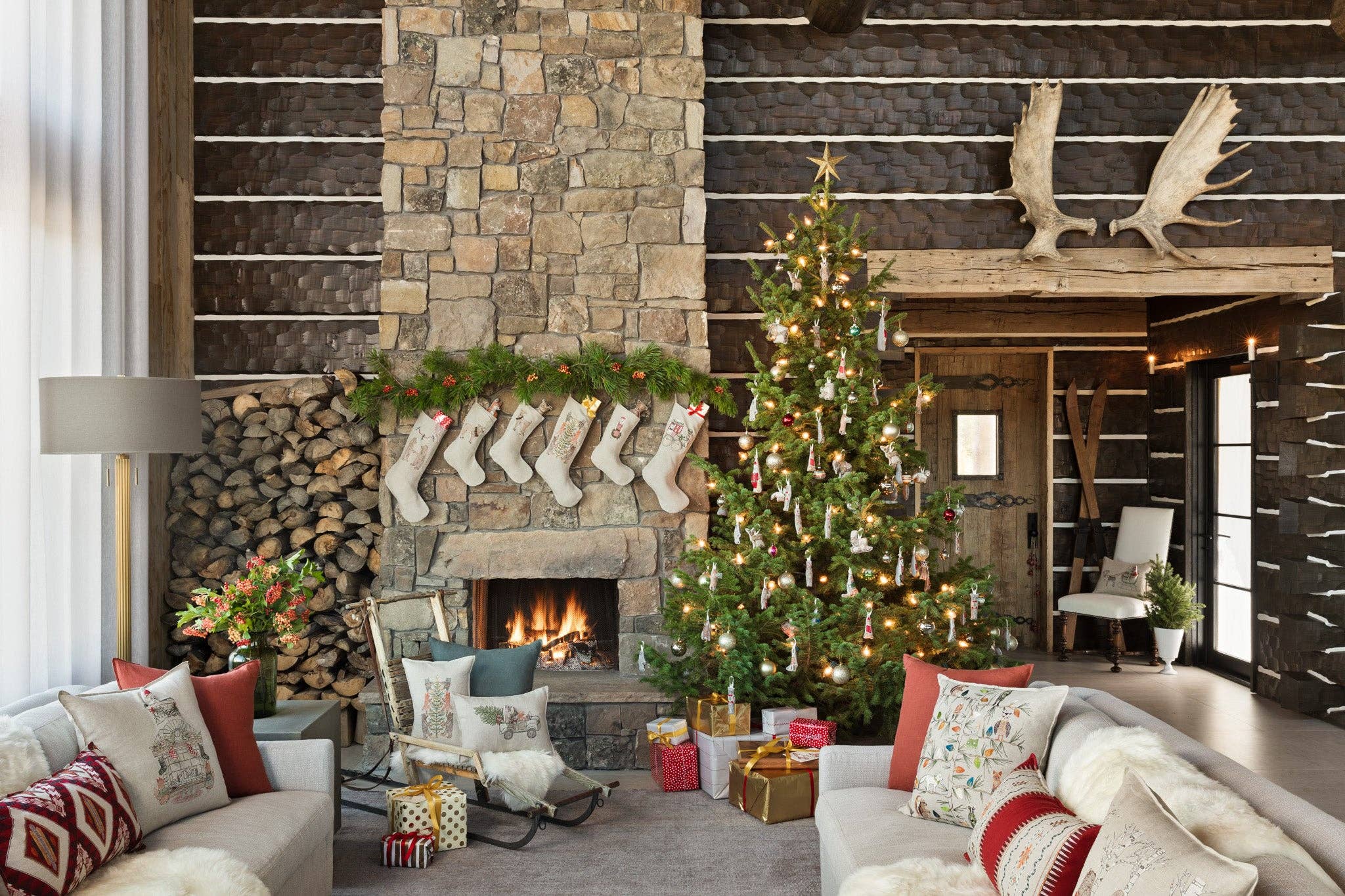 Chimney Santa Pocket Pillow - Image 5