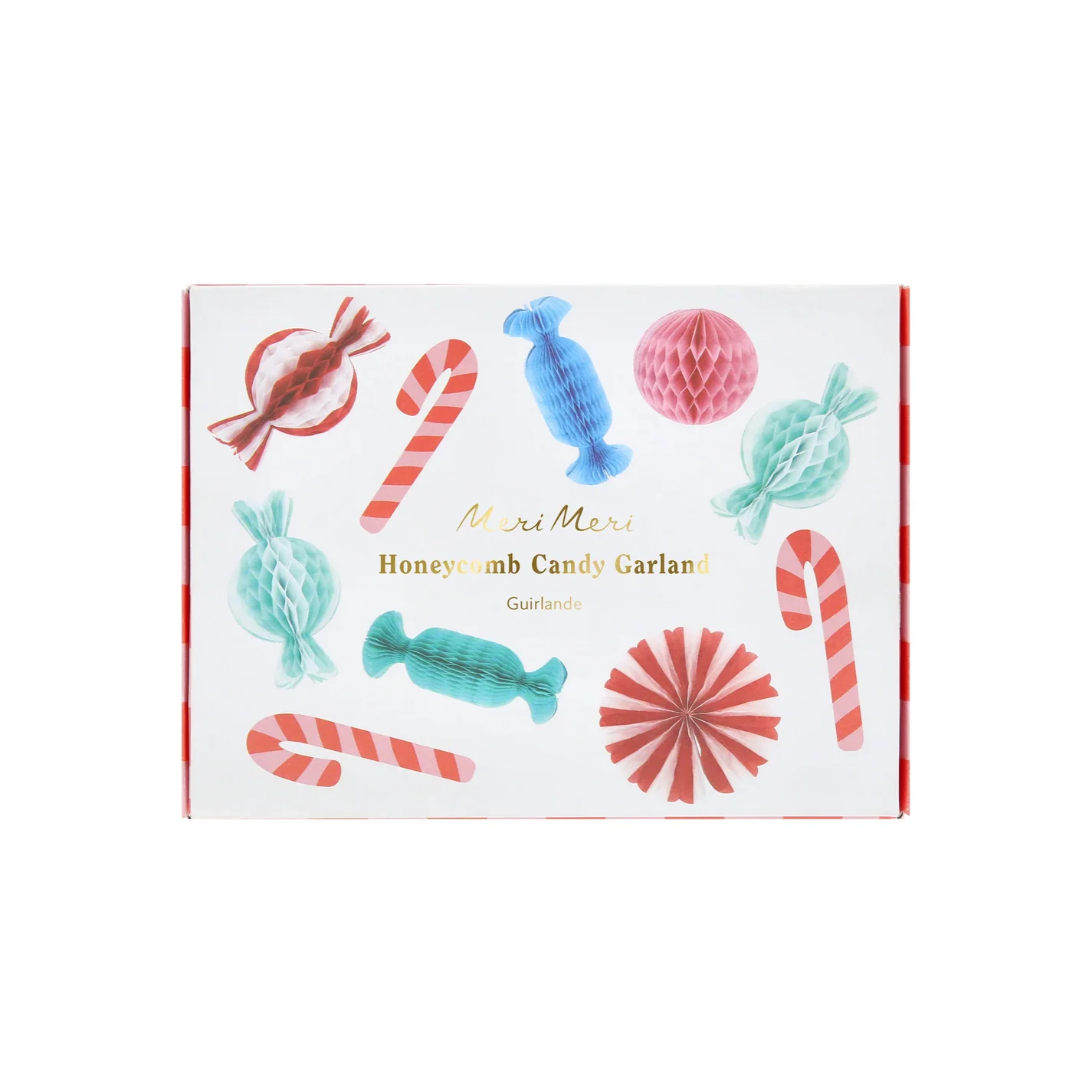 Christmas Candy Mini Honeycomb Garland - Image 6
